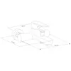 Mexen Kama DS05 Badewannenset, Schwarz - 72503DS05-70 Produktbild-Vorschau 3