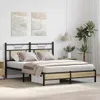 vidaXL Bettgestell ohne Matratze Sonoma-Eiche 137x190 cm Produktbild-Vorschau 3