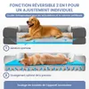 Lit orthopédique pour chien ELONEO, taille XL - Gris Voir les images du produit 3