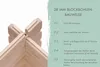 Blockbohlengarage Satteldach Holzgarage Überdachung Produktbild-Vorschau 7