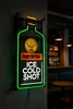 Jägermeister LED Werbeschild Leuchtreklame für Bar, Produktbild-Vorschau 2