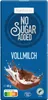 A product package for Frankonia No Sugar Added Vollmilch chocolate. Produktbild-Vorschau