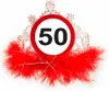 Verkehrsschild 50 Geburtstagskrone Produktbild-Vorschau 2