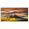 DEQORI Hybrid Leinwand Bild 60x30 cm 'Toskana Panorama' Produktbild-Vorschau 2