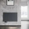 SONNI radiatore a pannello orizzontale antracite 630×1004mm Anteprima dell’immagine prodotto 11