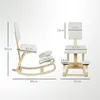HOMCOM Ergonomická kolenní židle, kolenní stolička, Náhled obrázku produktu 3