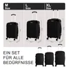 3er Kofferset - Robuste ABS- Hartschalenkoffer, Produktbild-Vorschau 4