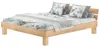 Doppelbett Buche natur Massivholzbett lackiert 180x200 Produktbild-Vorschau 1