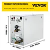 VEVOR 9 kW generatore di vapore - Generatore di vapore per Anteprima dell’immagine prodotto 2