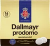 A package of Dallmayr Prodomo coffee pads. Anteprima dell’immagine prodotto