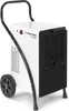 A white and black Trotec dehumidifier is shown from a three-quarter front angle on a white background. Produktbild-Vorschau
