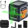 CIGMAN CM-G02 Kreuzlinienlaser Grün – Selbstnivellierend, Produktbild-Vorschau 1
