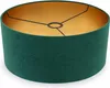 MODERNER GOLDENER SAMT-LAMPENSCHIRM 44 cm Produktbild-Vorschau 11