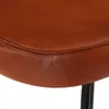vidaXL Barhocker 2 Stk. Dunkelbraun 41x29x62 cm Produktbild-Vorschau 6