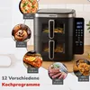 Friggitrice ad aria Alpina a 2 vani  - Airfryer 11 L - 2 Anteprima dell’immagine prodotto 5