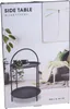 Home & Styling Beistelltisch - schwarz - Metall - H66 cm - Produktbild-Vorschau 4