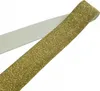 Gummiband Karneval Fasching Glitzer gold Produktbild-Vorschau