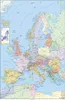 MB 88 Landkarten Politische Europakarte Produktbild-Vorschau 1