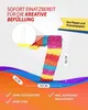 Pinata Zahl 7 Kindergeburtstag Schlagpinata 50 x 35 x 8cm Produktbild-Vorschau 5