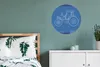 MuchoWow® - Wand Kreis - Wandbild - Schlafzimmer - Produktbild-Vorschau 4