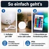 LED Kugelleuchte 40 cm Akku RGB Farbwechsel IP54 – Kabellos Produktbild-Vorschau 10