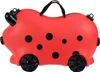 Storage Solutions Kinderkoffer auf Rädern rot 32x51x21 cm Produktbild-Vorschau 1