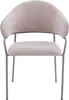 byLIVING Stuhl 2-er Set CURVE / Webstoffbezug in taupe, Produktbild-Vorschau 7