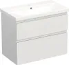 Jungborn Waschplatz TRENTA BxHxT 80x65x45 cm weiß glanz mit Produktbild-Vorschau 1