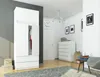 Moderner Kleiderschrank S90 mit Aufsatz und 2 Schubladen Produktbild-Vorschau 6