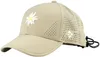 Bavarian Caps "Edelweiß Outdoor v2" mit Netzeinsatz in beige