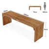 Tribesigns Schreibtisch Computertisch 180 x 59 x 75 cm Produktbild-Vorschau 2