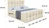 ALTDECOR Boxspringbett mit Fußteil, H4 Matratze und Topper Produktbild-Vorschau 5