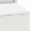 vidaXL Coiffeuse avec étagère Blanc 100 x 41 x 135 cm Bois Voir les images du produit 7