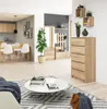 Kommode AKORD K60 Sonoma-Eiche 60 cm 5 Schubladen B60 x Produktbild-Vorschau 5