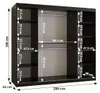 MEBLE KRYSPOL DOME 3 Zweitüriger Schrank, 200x200x62cm - Produktbild-Vorschau 5