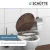 Sedile per WC SCHÜTTE in MDF LEGNO SCURO, sedile per WC con Anteprima dell’immagine prodotto 4