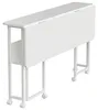 Biurko składane mobilne Spacetronik 120x58 cm białe na Podgląd zdjęcia produktu 9