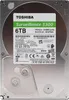 A close-up, top-down view of a Toshiba Surveillance S300 hard drive, showing its label with product details and regulatory information. Anteprima dell’immagine prodotto
