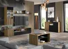 Komoda AURIS 3D 135 cm Szafka z 3 drzwiami Dąb Artisan / Podgląd zdjęcia produktu 2