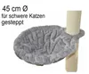 Liegemulde XL extratief grau Ø 45 cm Produktbild-Vorschau 5