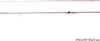 A pink fishing rod is shown against a white background. Voir les images du produit