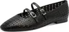 Tamaris Damen Klassische Ballerina 1-22132-46 Schwarz Produktbild-Vorschau 1