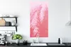 MuchoWow® Poster Pflanzen - Blätter - Rosa 60x120 cm - Produktbild-Vorschau 3