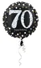 Amscan 3374101, Spielzeugballon, Folie, Gold, Geburtstag, Produktbild-Vorschau 1