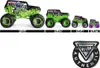 Monster Jam - Offizieller Batmobile Monster Truck (Maßstab Produktbild-Vorschau 4