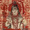 Tagesdecke - Wandtuch - Shiva - rot - 135x210cm Produktbild-Vorschau 2