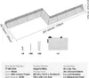 VEVOR tunnel per polli, 729 x 200 x 61,5 cm pollaio per Anteprima dell’immagine prodotto 7
