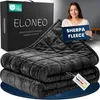 ELONEO Gewichtsdecke Fleece, Sherpa, Kuscheldecke mit Produktbild-Vorschau 1