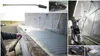 Collage of images showing a pressure washer being used in various settings. Podgląd zdjęcia produktu
