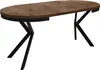 Runder Ausziehbarer Esstisch - Loft Style Tisch mit Produktbild-Vorschau 4